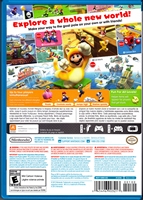 Nintendo Wii U Super Mario 3D World Back CoverThumbnail